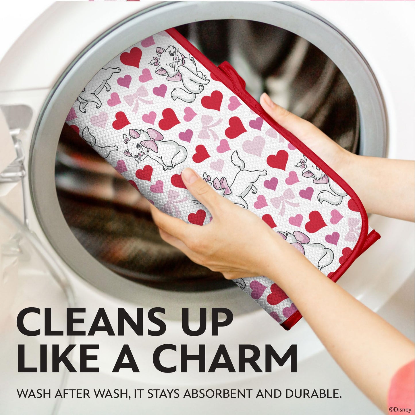 Disney Dish Drying Mats - Absorbent Counter Mat, 2 Pack