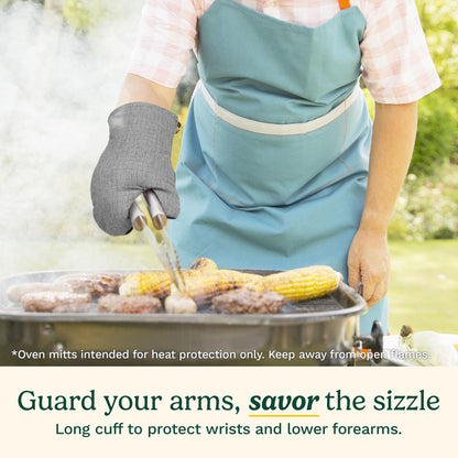 Cuisinart Heritage Oven Mitts - Neoprene Grip, 2 Pack