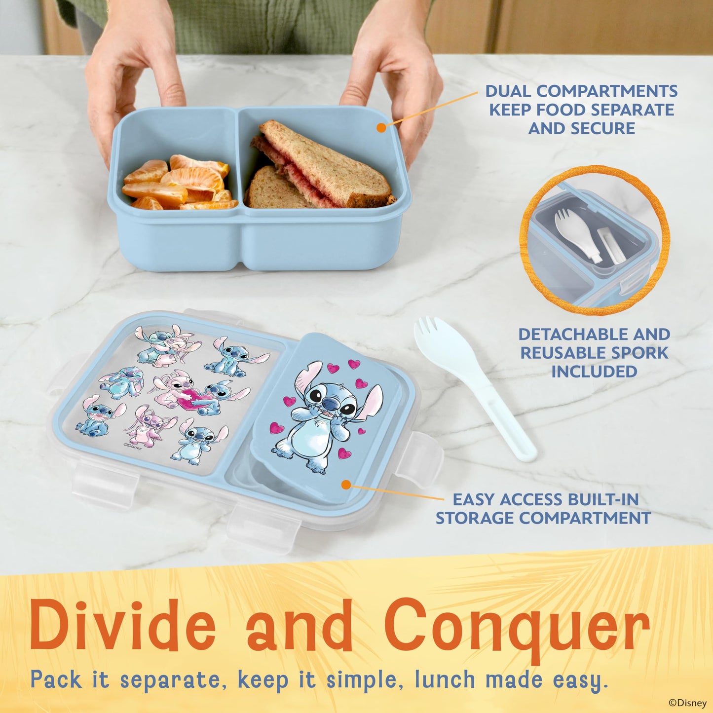 Disney Bento Box - Reusable Lunch Container