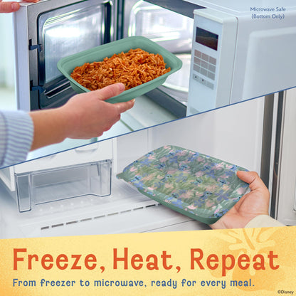 Disney Meal Prep Containers - 20 Piece Reusable Set with Lids