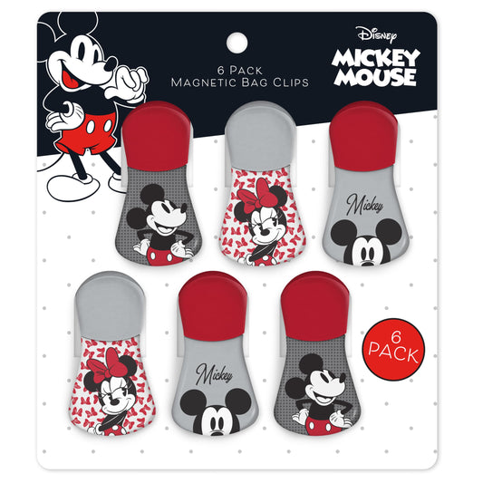 Disney Magnetic Bag Clips – 6 Pack for Pantry & Fridge