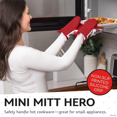 Disney Mini Oven Mitts - Silicone Grip, 2 Pack