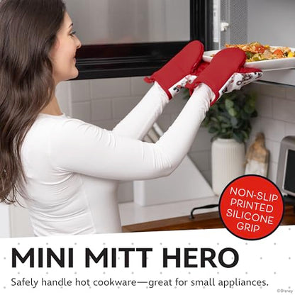 Disney Mini Oven Mitts - Silicone Grip, 2 Pack