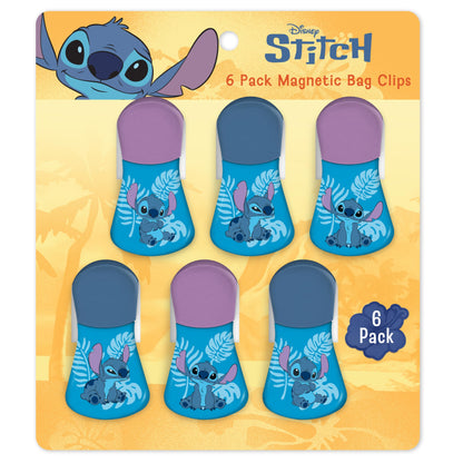Disney Magnetic Bag Clips – 6 Pack for Pantry & Fridge