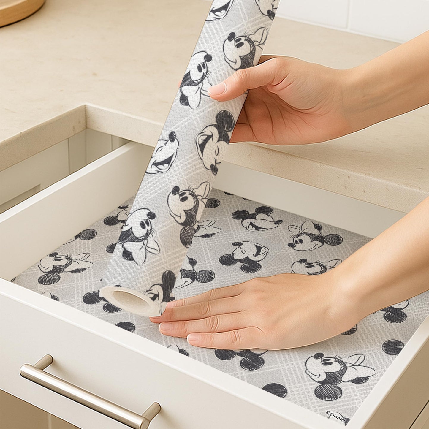 Disney Shelf & Drawer Liner - Non-Slip, No Adhesive