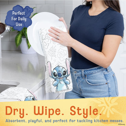 Disney Kitchen Towels & Mini Mitts Set - 4 Piece Bundle