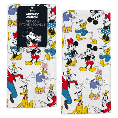 Disney Kitchen Towels - 100% Cotton, 2 Pack
