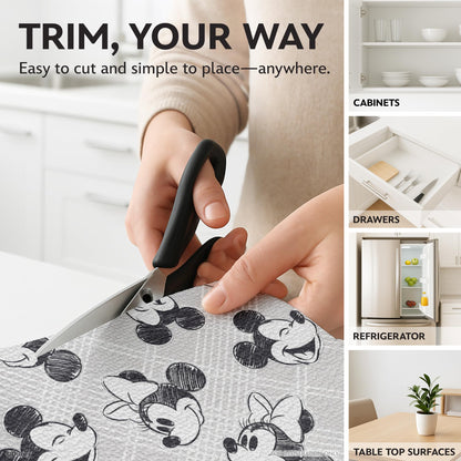 Disney Shelf & Drawer Liner - Non-Slip, No Adhesive