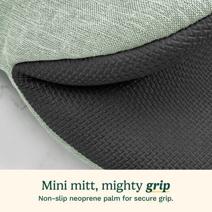 Cuisinart Chambray Mini Oven Mitts - Neoprene Grip, 2 Pack