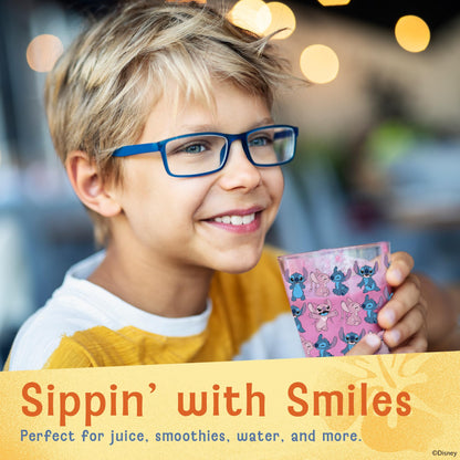 Disney Plastic Cups – 4 Pack 16 oz BPA-Free Stackable Tumblers