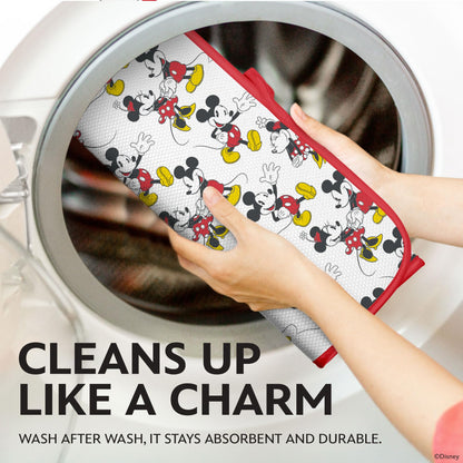 Disney Dish Drying Mats - Absorbent Counter Mat, 2 Pack