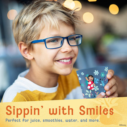 Disney Plastic Cups – 4 Pack 16 oz BPA-Free Stackable Tumblers