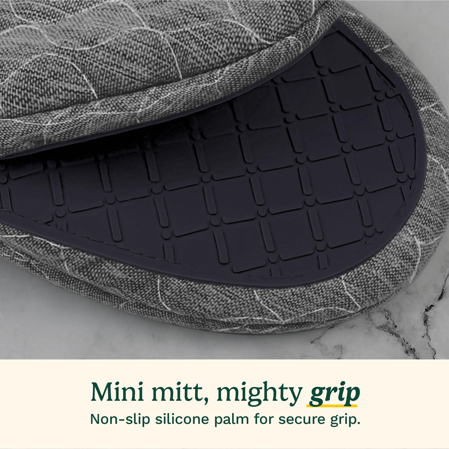 Cuisinart ShieldPro Mini Oven Mitts - Silicone Grip, 2 Pack