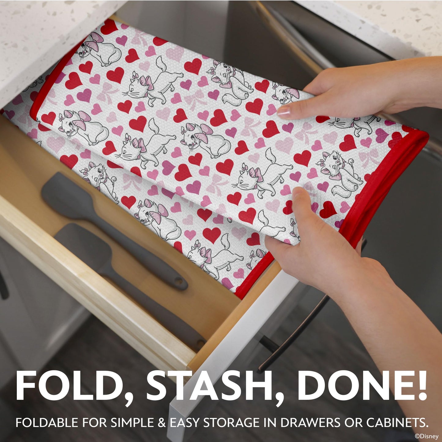 Disney Dish Drying Mats - Absorbent Counter Mat, 2 Pack