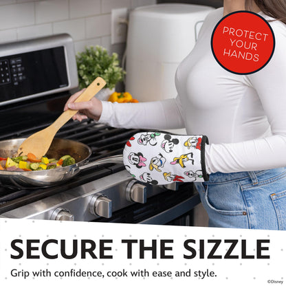 Disney Mini Oven Mitts - Silicone Grip, 2 Pack