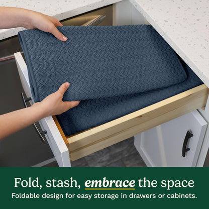 Cuisinart XL Dish Drying Mats - Ultra Absorbent, 2 Pack