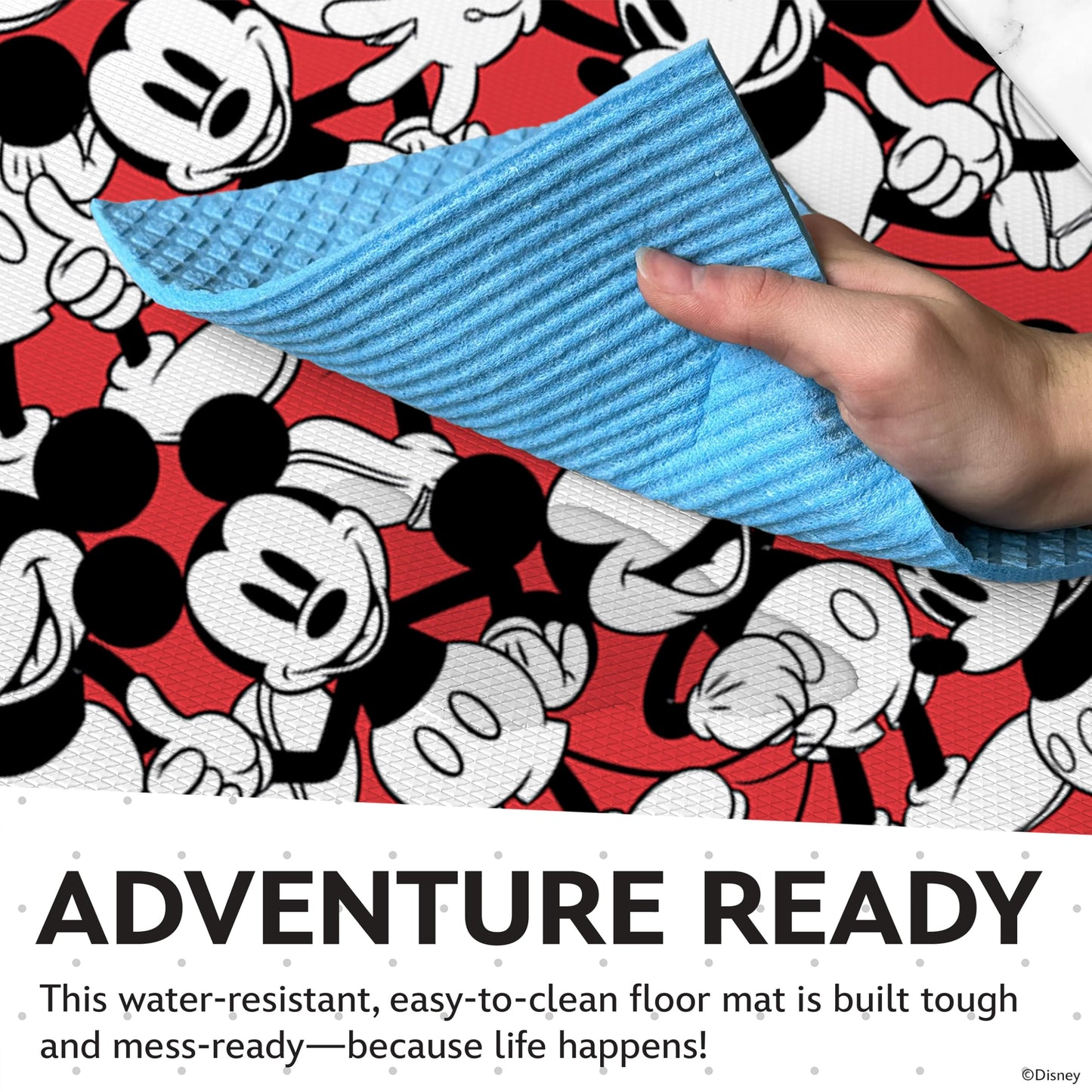 Disney Anti-Fatigue Kitchen Mat - Cushioned, Non-Slip