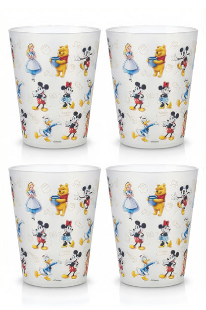 Disney Plastic Cups – 4 Pack 16 oz BPA-Free Stackable Tumblers