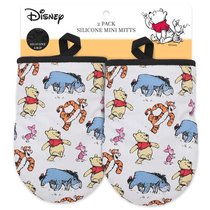 Disney Mini Oven Mitts - Silicone Grip, 2 Pack