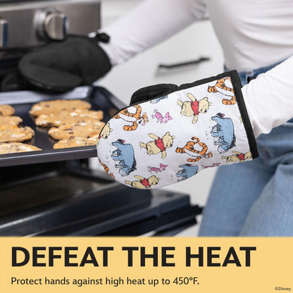 Disney Mini Oven Mitts - Silicone Grip, 2 Pack