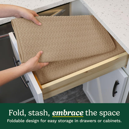 Cuisinart XL Dish Drying Mats - Ultra Absorbent, 2 Pack