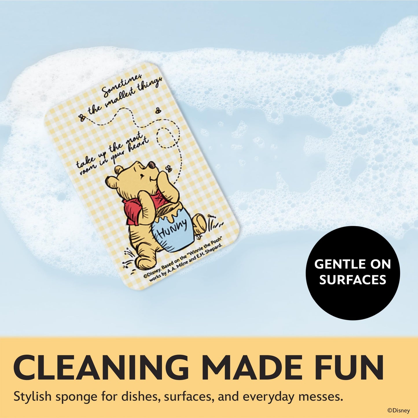 Disney Sink Accessories Set - Strainer, Sponge & Sink Tray