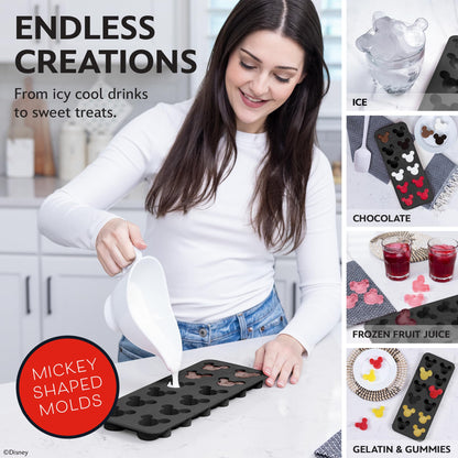 Disney  Ice Cube Trays - Flexible Silicone, 2 Pack