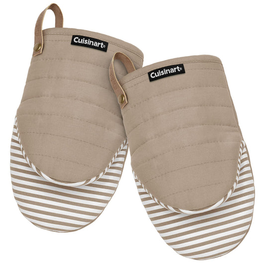 Cuisinart Horizon Mini Oven Mitts - Silicone Grip, 2 Pack