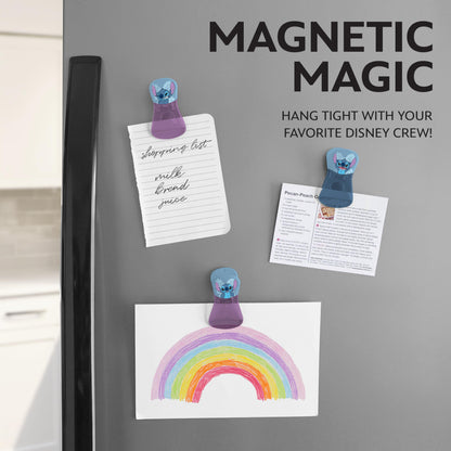 Disney Magnetic Bag Clips – 6 Pack for Pantry & Fridge