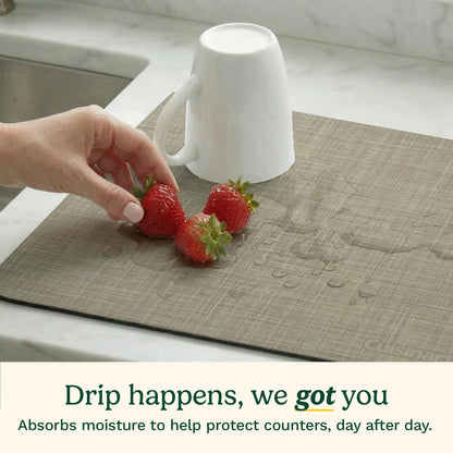 Cuisinart Coffee Bar Mat - Quick-Dry Absorbent, 2 Pack