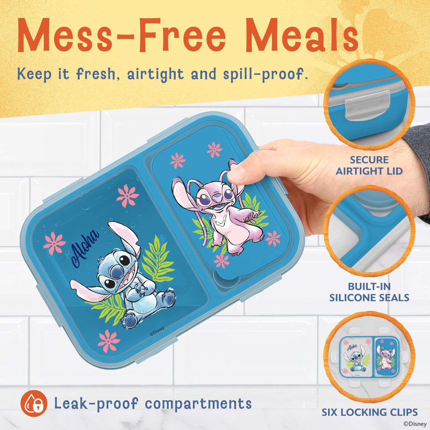 Disney Bento Box - Reusable Lunch Container