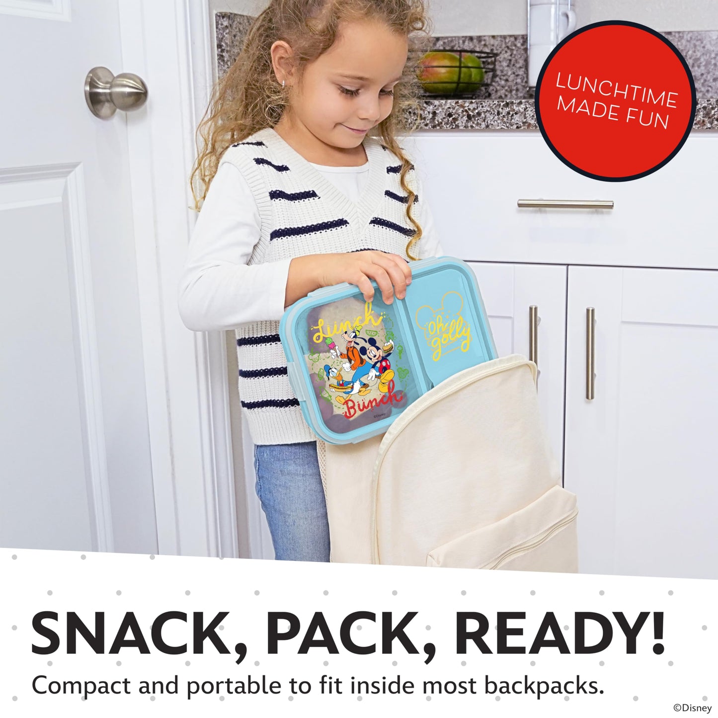 Disney Bento Box - Reusable Lunch Container