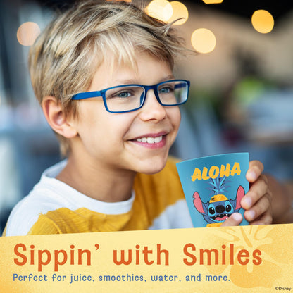 Disney Plastic Cups – 4 Pack 16 oz BPA-Free Stackable Tumblers