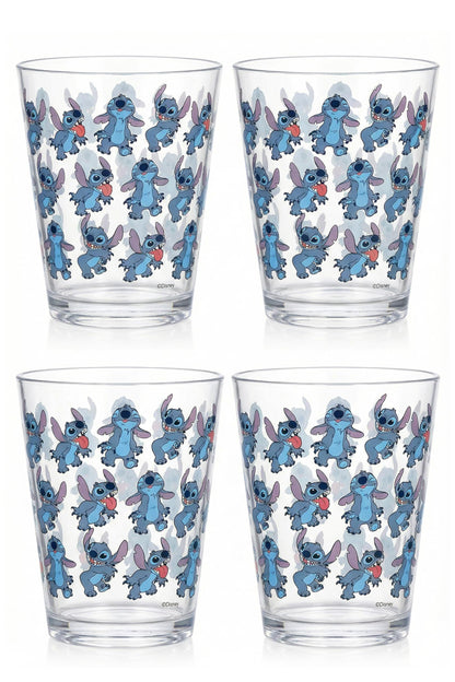 Disney Plastic Cups – 4 Pack 16 oz BPA-Free Stackable Tumblers