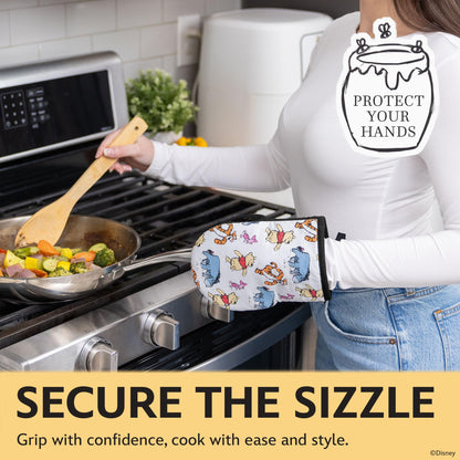 Disney Mini Oven Mitts - Silicone Grip, 2 Pack