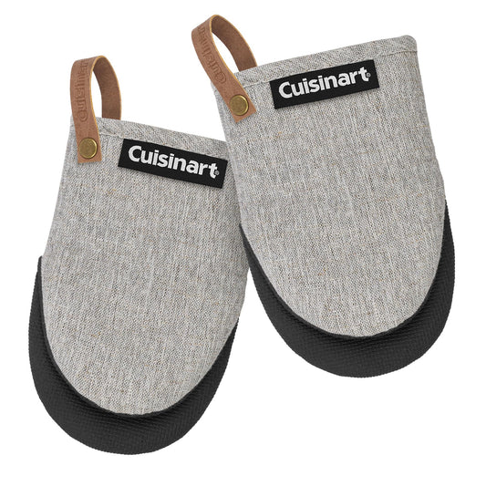 Cuisinart Heritage Mini Oven Mitts - Neoprene Grip, 2 Pack