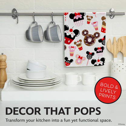 Disney Kitchen Towels - 100% Cotton, 2 Pack