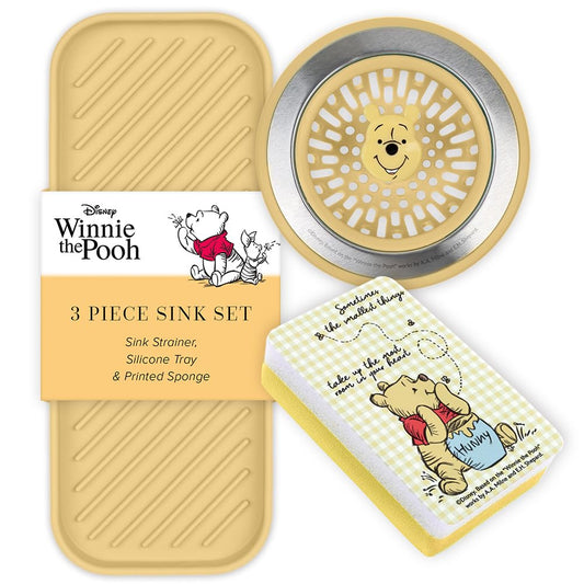 Disney Sink Accessories Set - Strainer, Sponge & Sink Tray