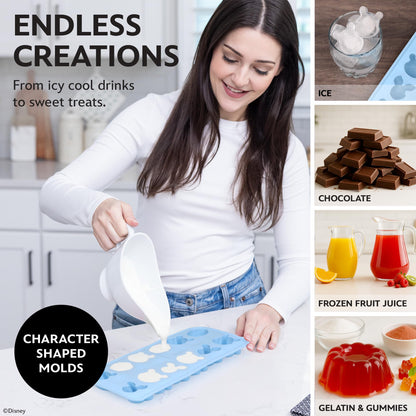 Disney  Ice Cube Trays - Flexible Silicone, 2 Pack