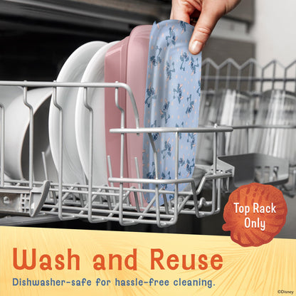 Disney Meal Prep Containers - 20 Piece Reusable Set with Lids