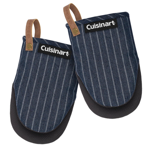 Cuisinart Heritage Mini Oven Mitts - Neoprene Grip, 2 Pack