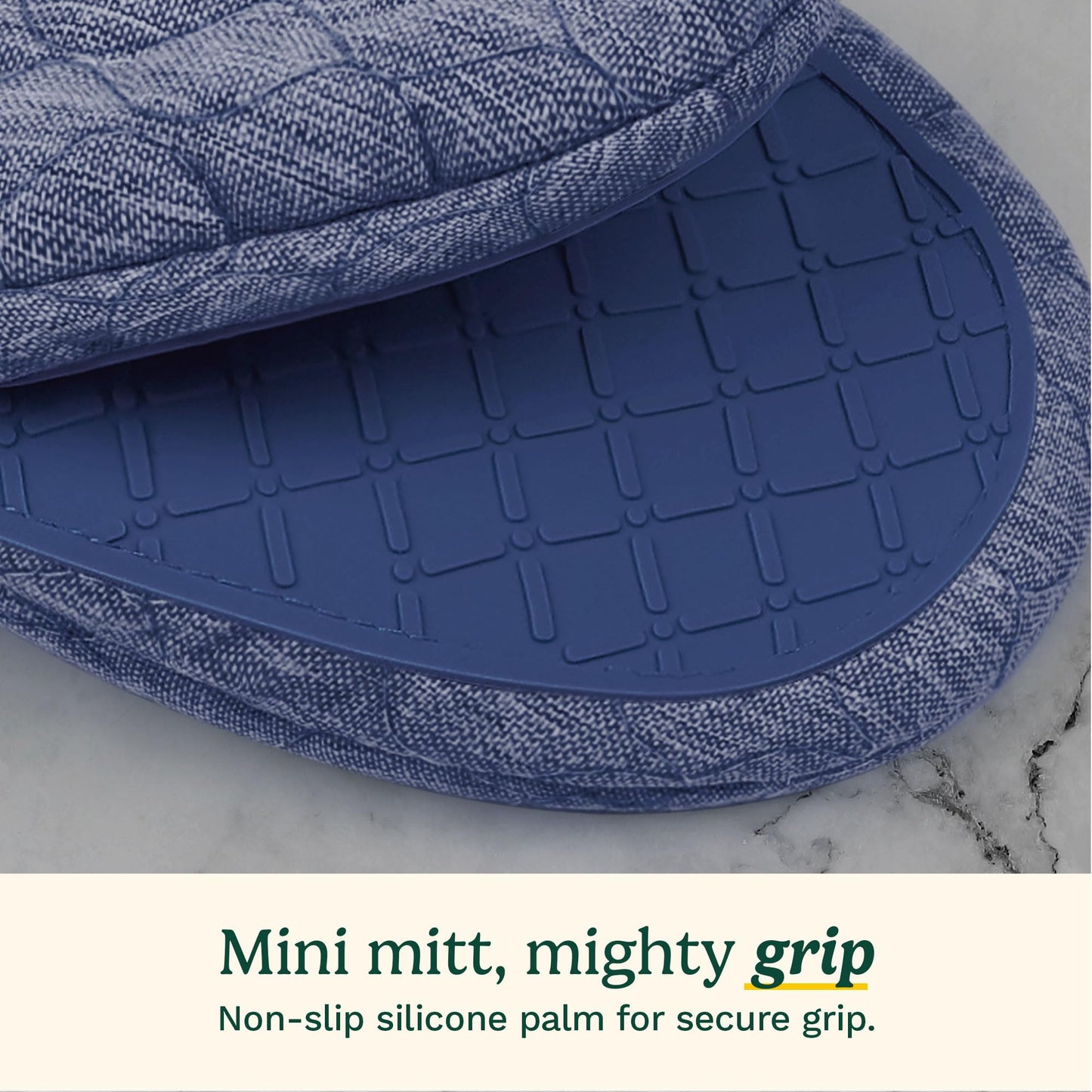 Cuisinart ShieldPro Mini Oven Mitts - Silicone Grip, 2 Pack