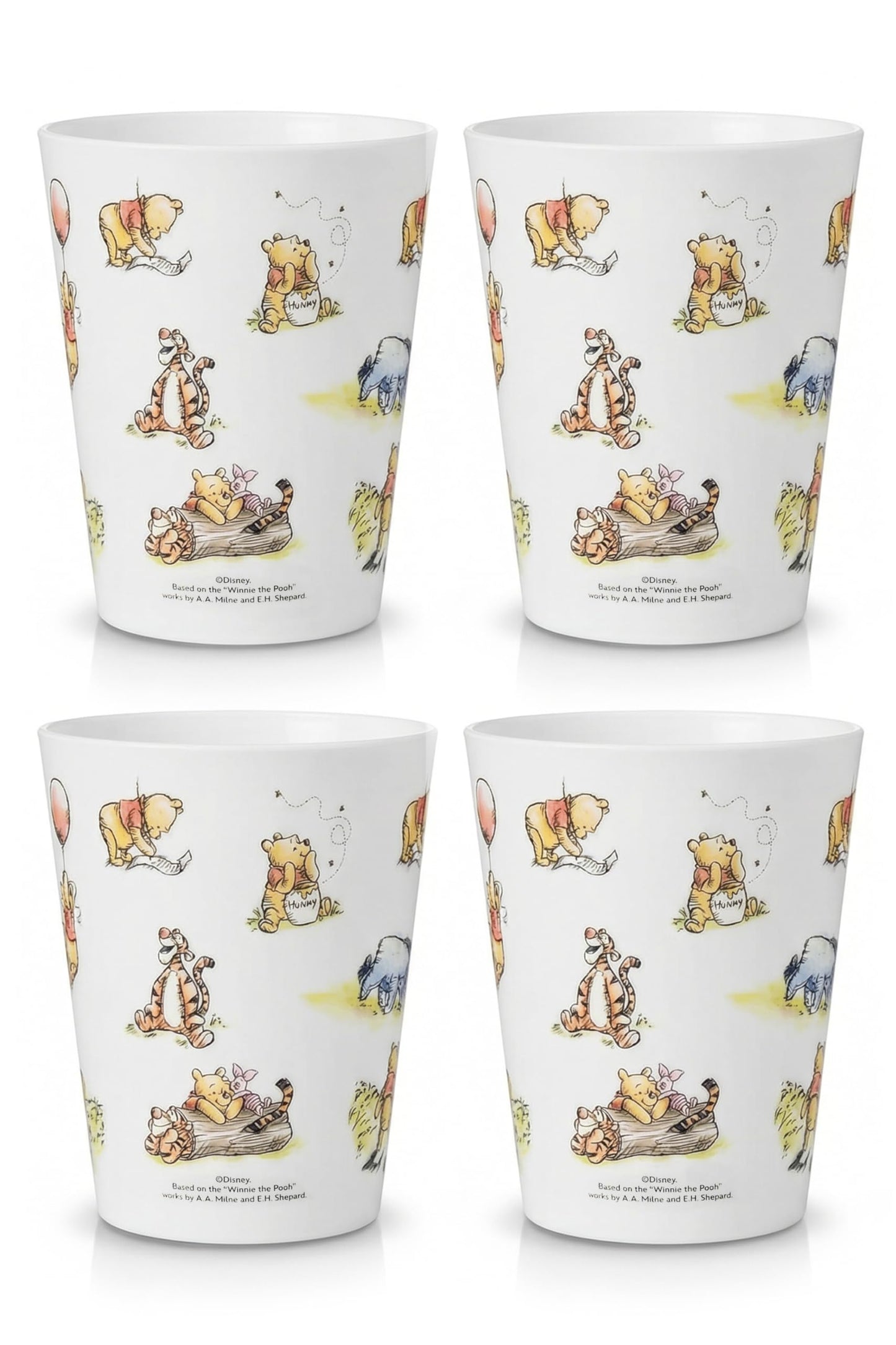 Disney Plastic Cups – 4 Pack 16 oz BPA-Free Stackable Tumblers