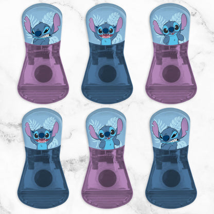 Disney Magnetic Bag Clips – 6 Pack for Pantry & Fridge