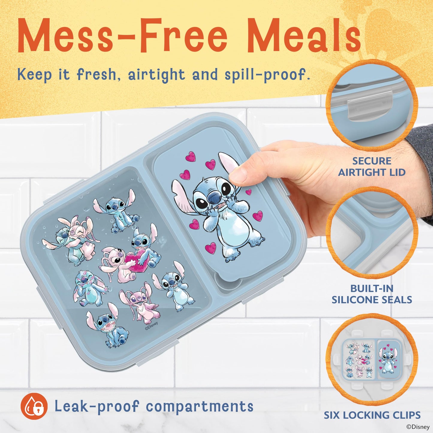 Disney Bento Box - Reusable Lunch Container