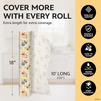 Disney Shelf & Drawer Liner - Non-Slip, No Adhesive