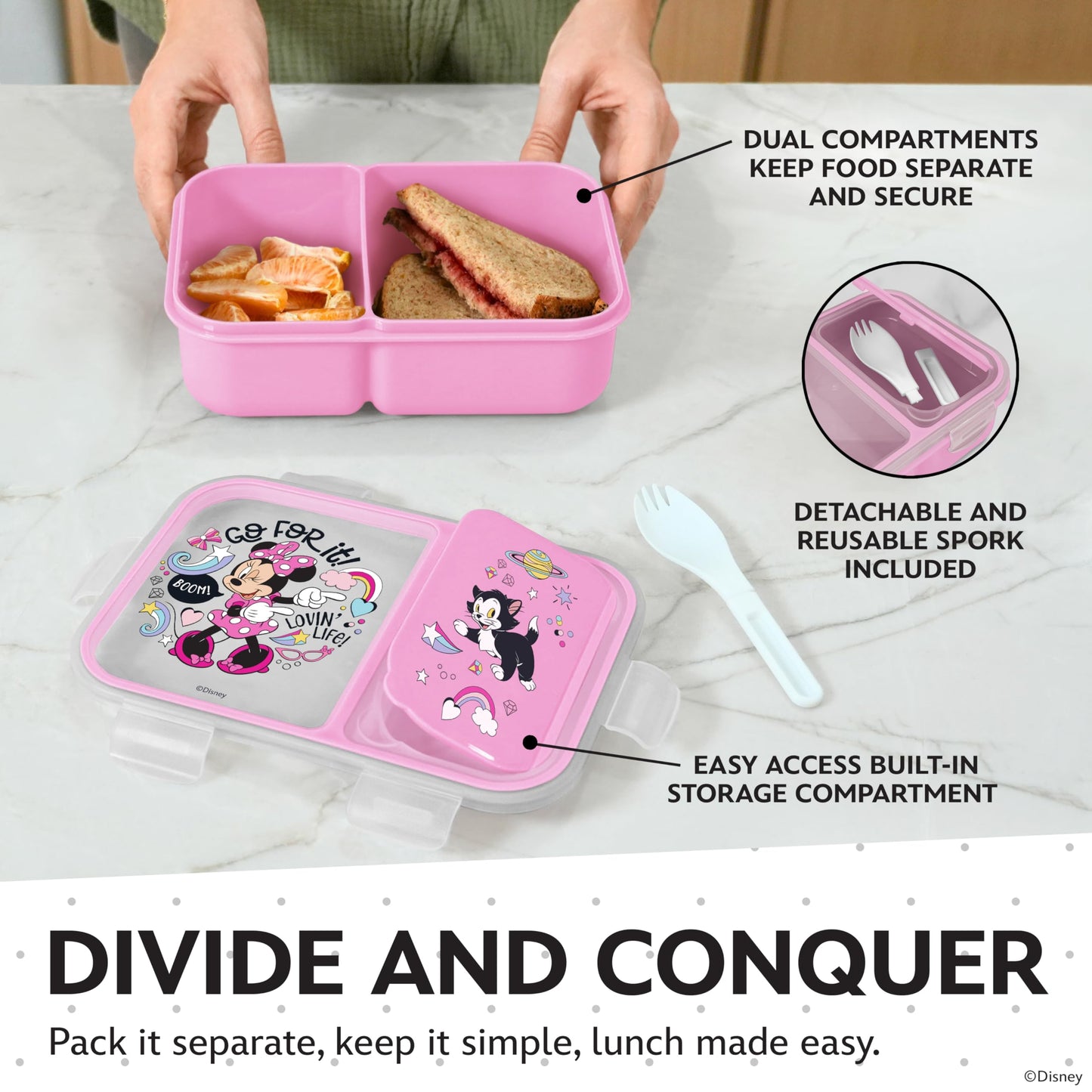 Disney Bento Box - Reusable Lunch Container