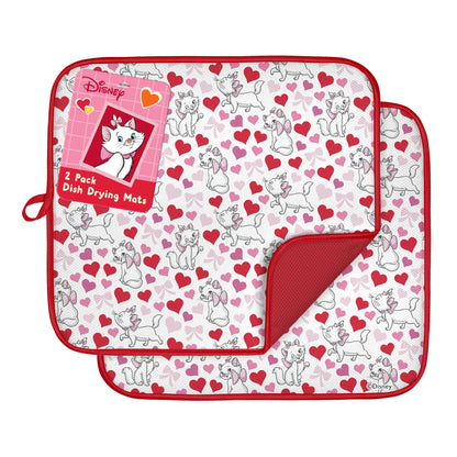 Disney Dish Drying Mats - Absorbent Counter Mat, 2 Pack