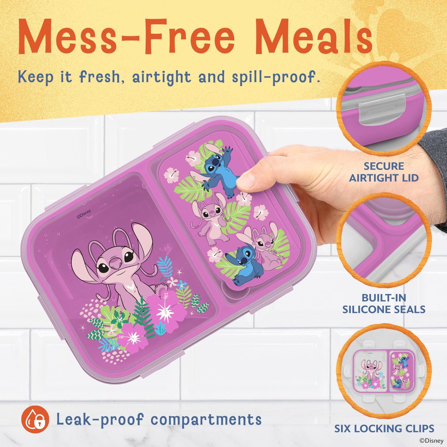 Disney Bento Box - Reusable Lunch Container
