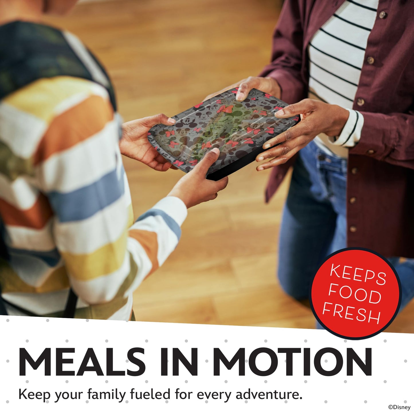 Disney Meal Prep Containers - 20 Piece Reusable Set with Lids